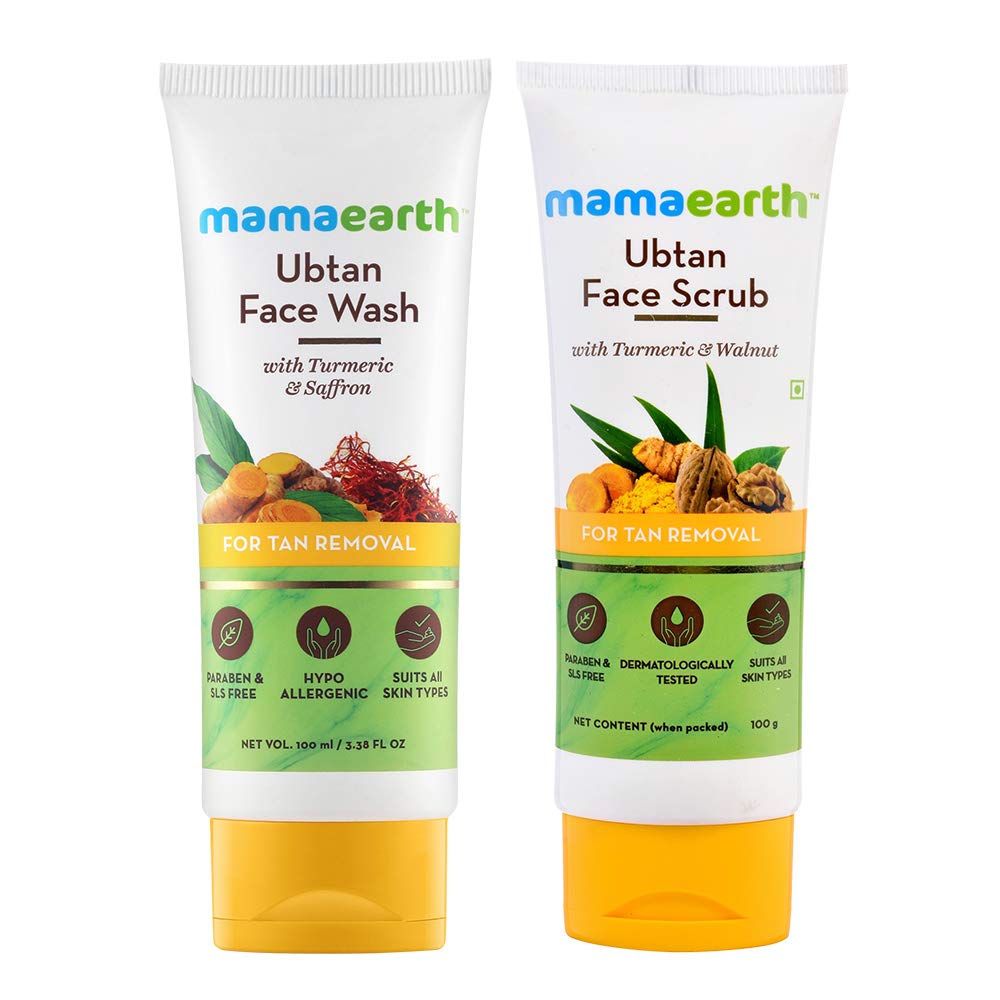 Ubtan Face Wash with Turmeric & Saffron...