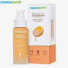 Mamaearth Glow Serum Foundation-Ivory gl...