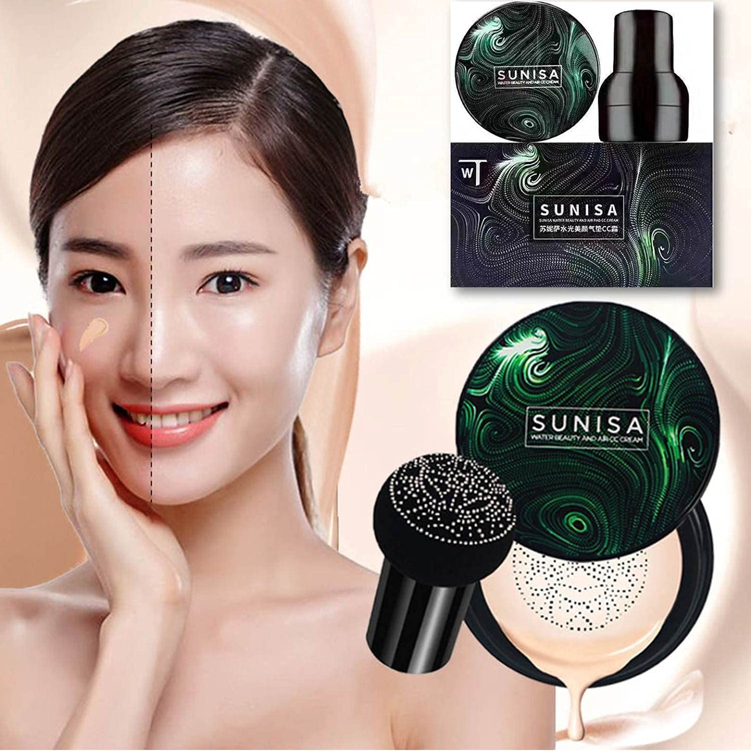 Sunisa Waterproof Mushroom Head Air Cush...