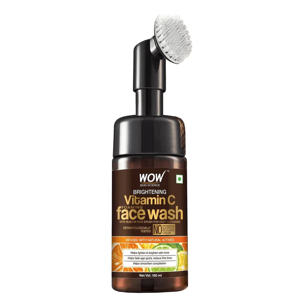 Vitamin C Foaming Face Wash With Brush