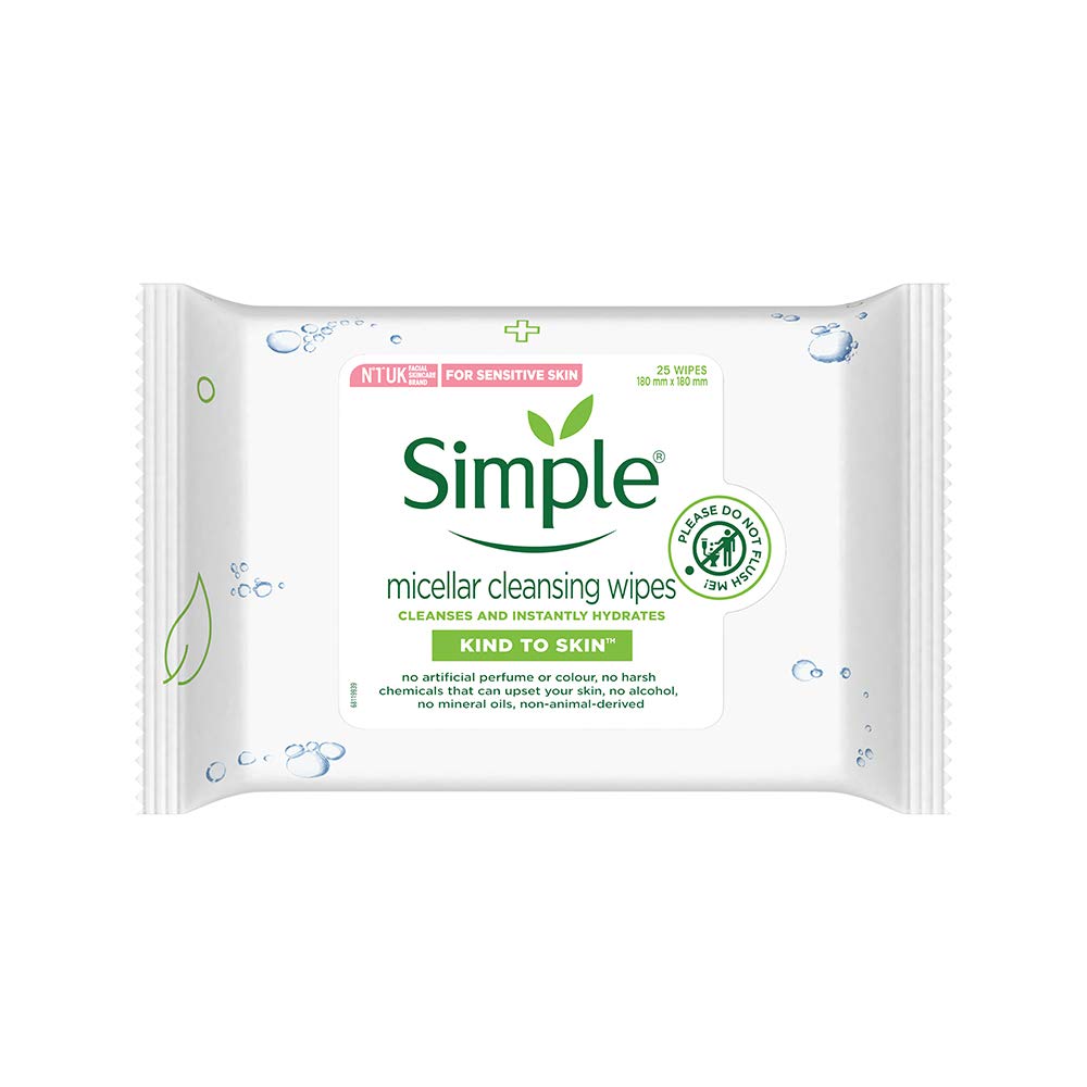 Micellar Cleansing Wipes with Vit B & E...