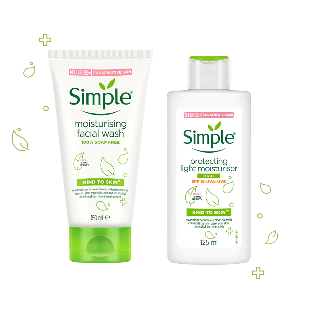 Moisturising Face Wash & Protecting Ligh...