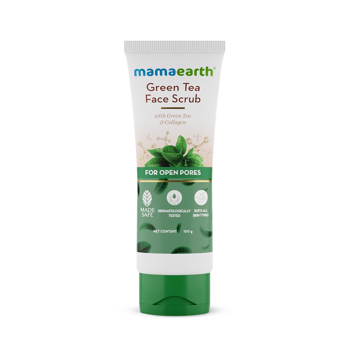 Green Tea Face Scrub With Green Tea & Co...
