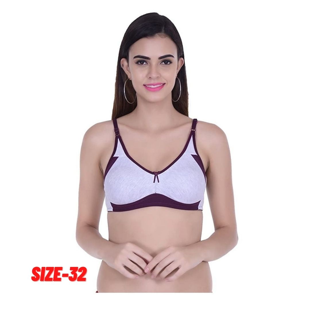 Non Padded Cotton Daily Women’s Workout...