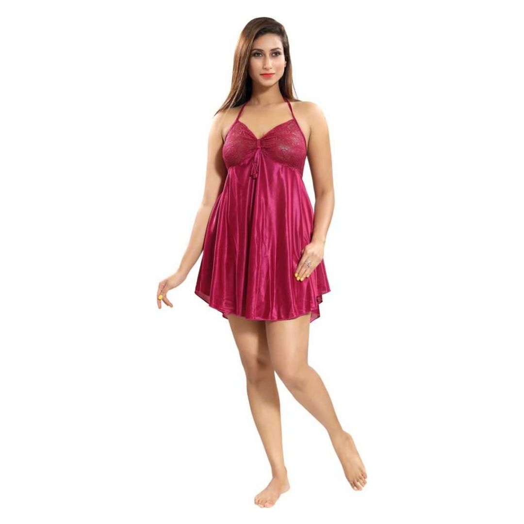 Stylish and Sexy Babydoll Lingerie Free...
