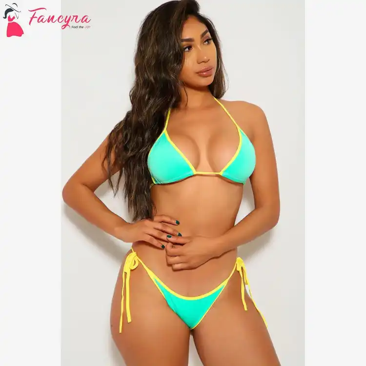 Bikini Lingerie Swimsuit Bra Panty Set F...