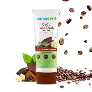 CoCo Face Scrub with Coffee and Cocoa fo...