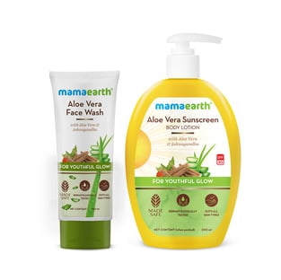 Aloe Glow Combo Sun Protection with SPF...