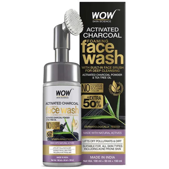 ACTIVATED CHARCOAL FACE WASH