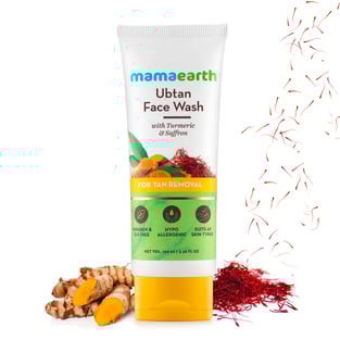 Ubtan Face Wash with Turmeric & Saffron...