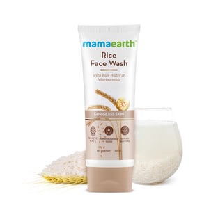 Rice Face Wash With Rice Water & Niacina...