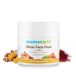 Ubtan Face Mask with Saffron and Turmeri...