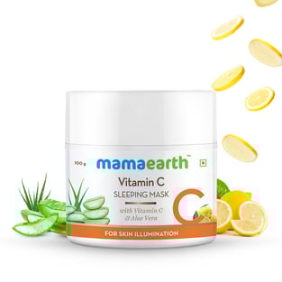Vitamin C Sleeping Mask with Aloe Vera f...