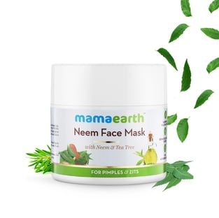 Neem Face Mask with Neem and Tea Tree fo...