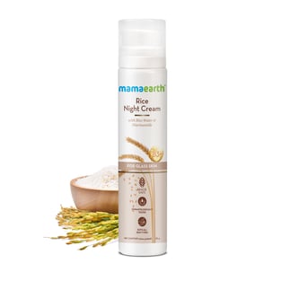 Rice Night Cream With Rice Water & Niaci...