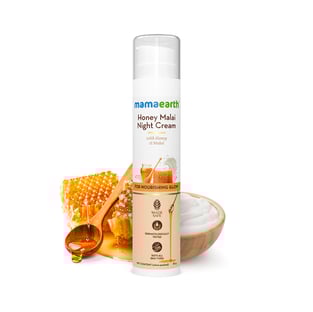Honey Malai Night Cream with Honey & Mal...