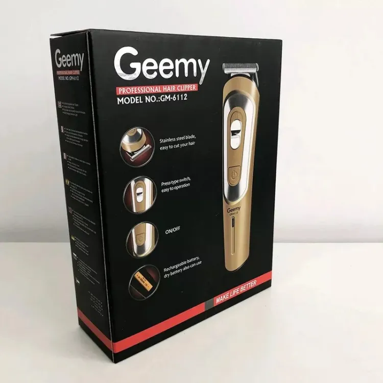 Geemy Professional Hair Clipper GM6112 S...