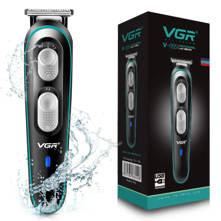 VGR V-055 Rechargeable Hair Trimmer Wate...