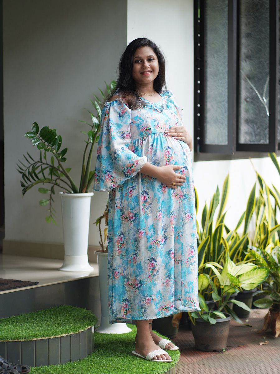 Maternity  Wear Pregnacany Dress Size Fr...