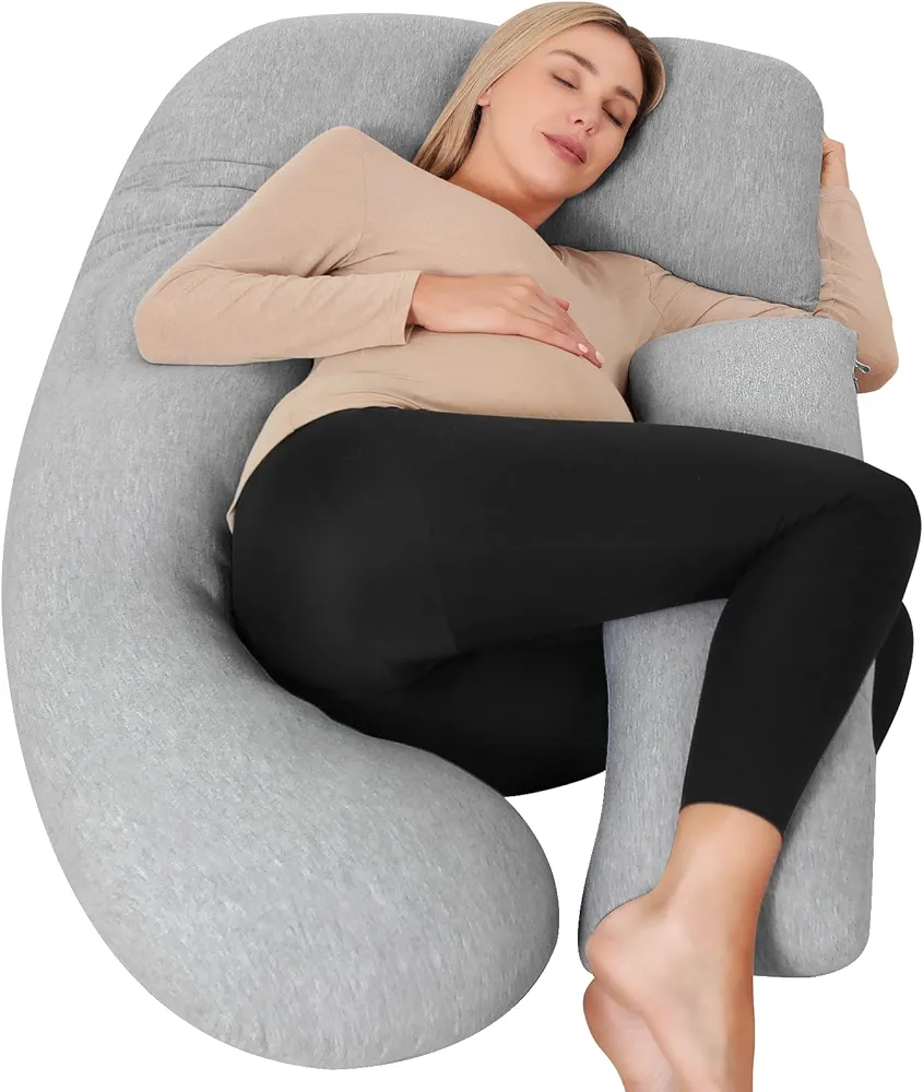 Pregnancy Pillows for Sleeping, U Shape...