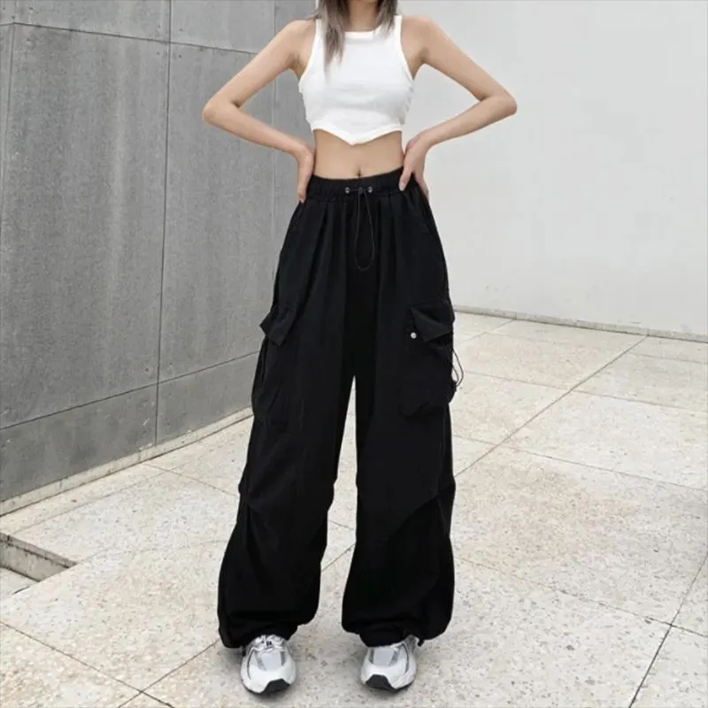 Unisex Parachute Pant women fashion