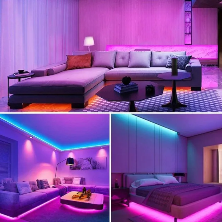 SMD 5M Strip Multicolored Led Strip Ligh...