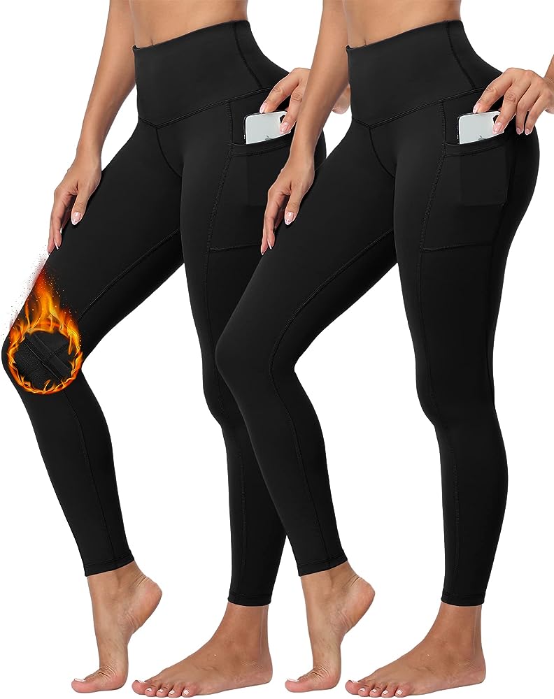 Black Thick Warm Soft Micro-Fleece Fur L...