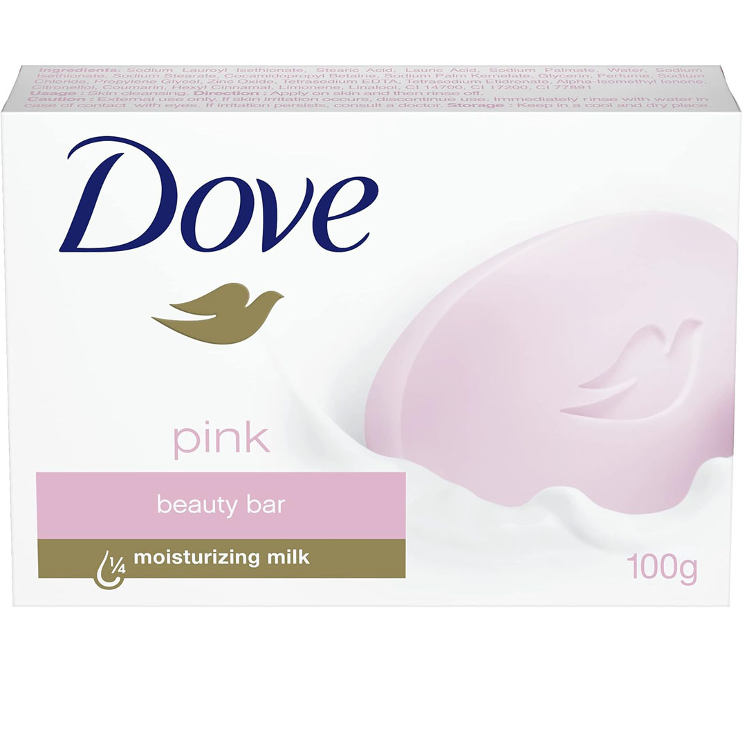 Dove Pink Beauty Bar Soap 100 Gm