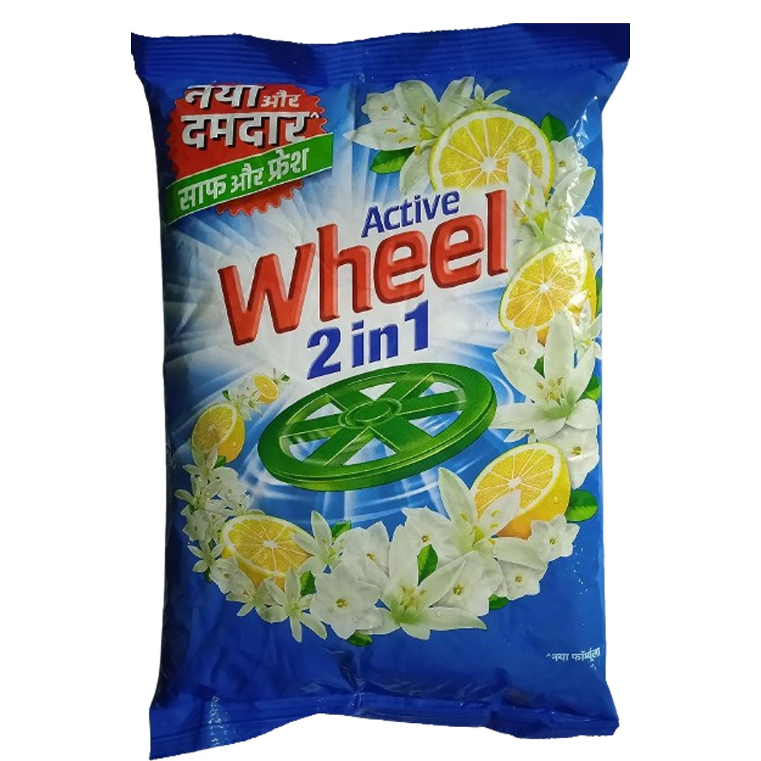 Wheel Active Blue 2 in 1 Detergent Powde...