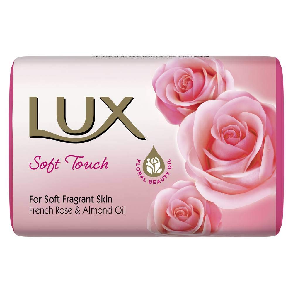 Lux Soft Touch Soap Bar - 100g - Pack of...