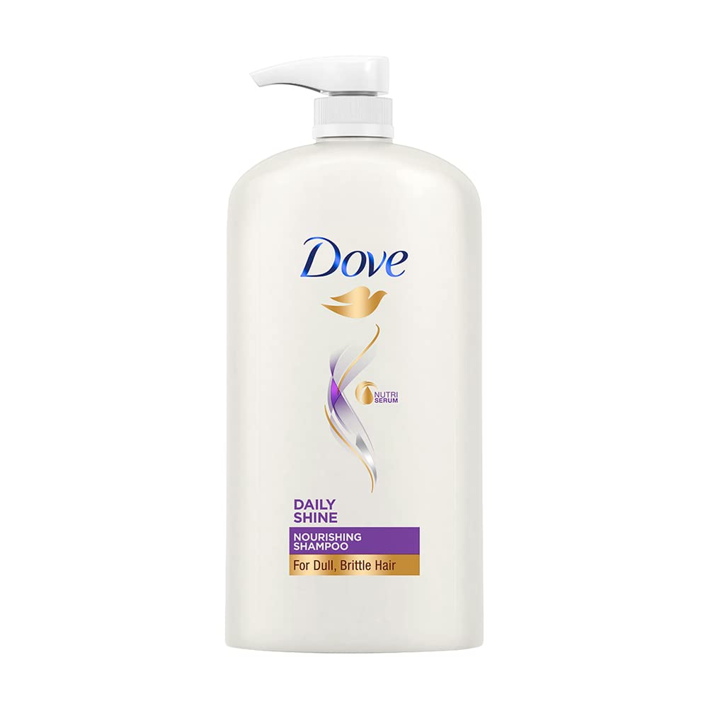 Dove Daily Shine, Shampoo, 1L, for Damag...