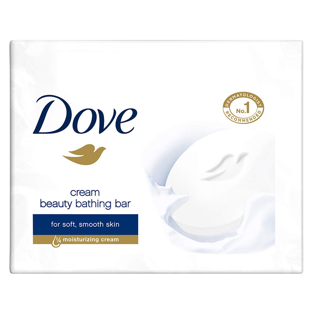 Dove Cream Beauty Bathing Bar With ¼ Moi...