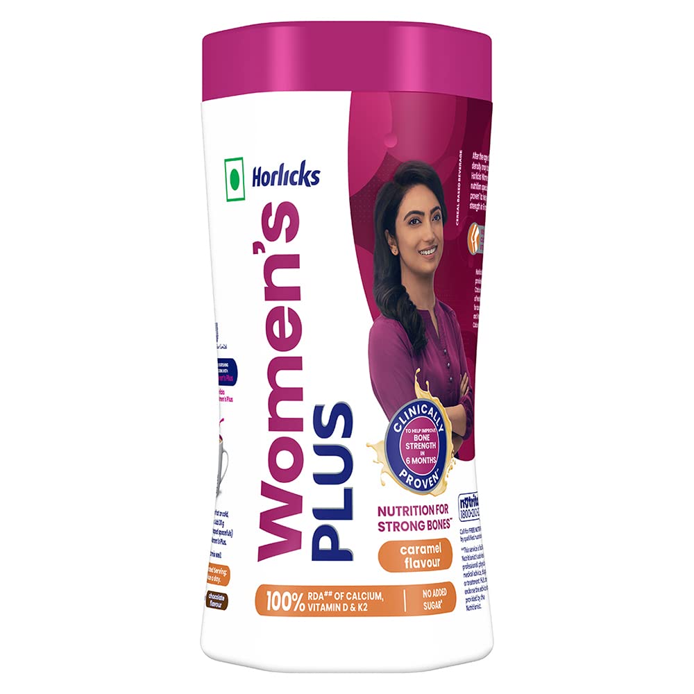 Women's Horlicks Plus Caramel Jar 400 gm