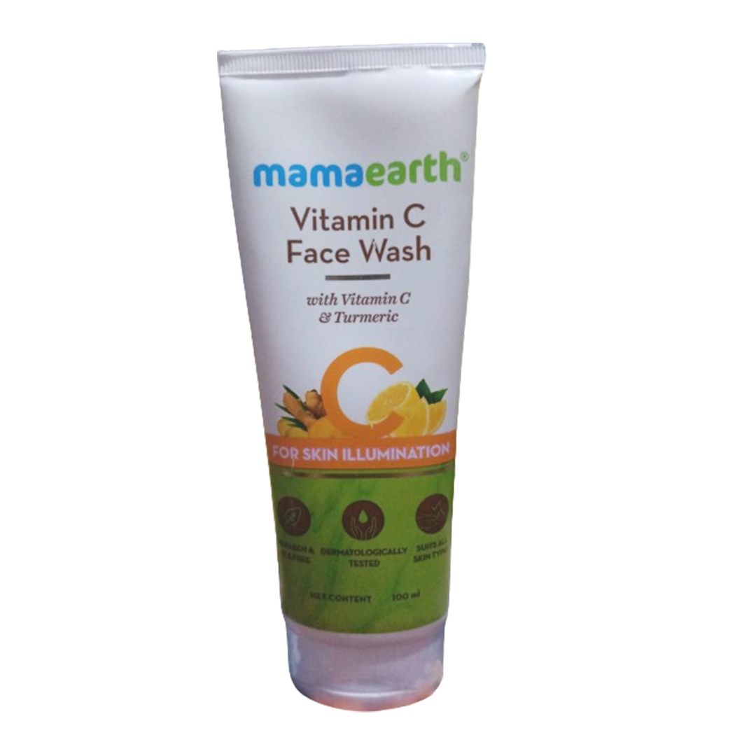 Mamaearth Vitamin C Face Wash with Vitam...