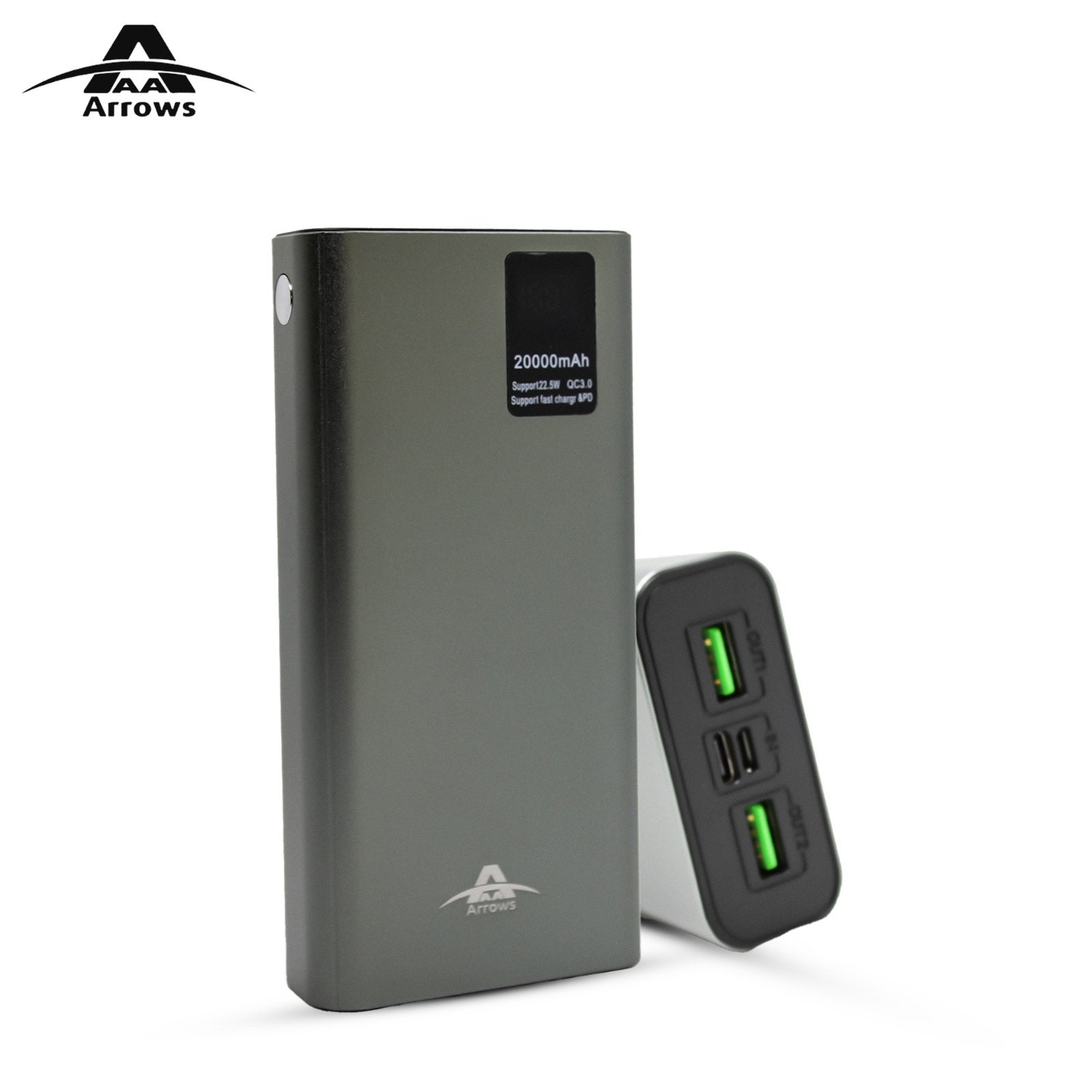 ARROWS PD22 20000 mAh Battery Power Bank...
