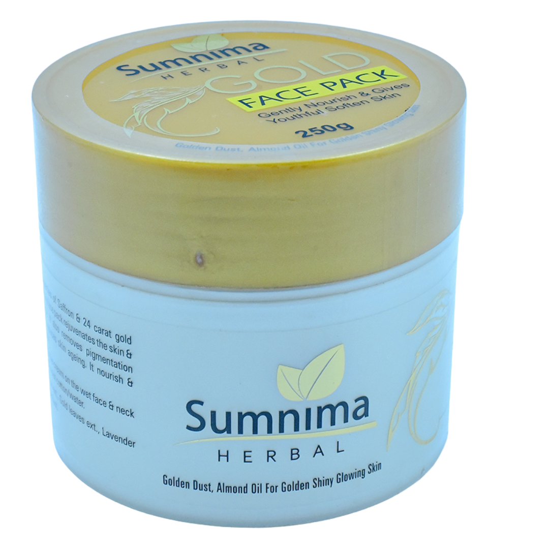 Sumnima Gold Face Pack: Glowing  Skin in...