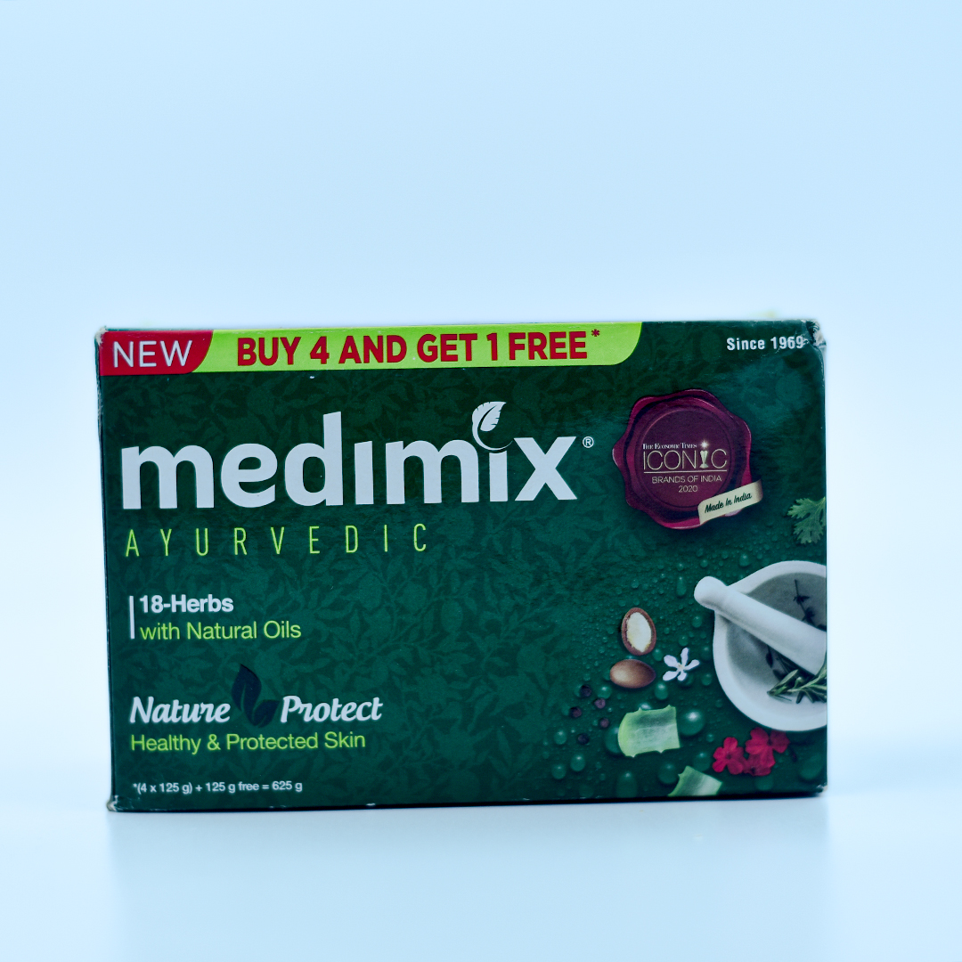 Medimix Ayurvedic 18 Herbs Soap 4+1 125g...