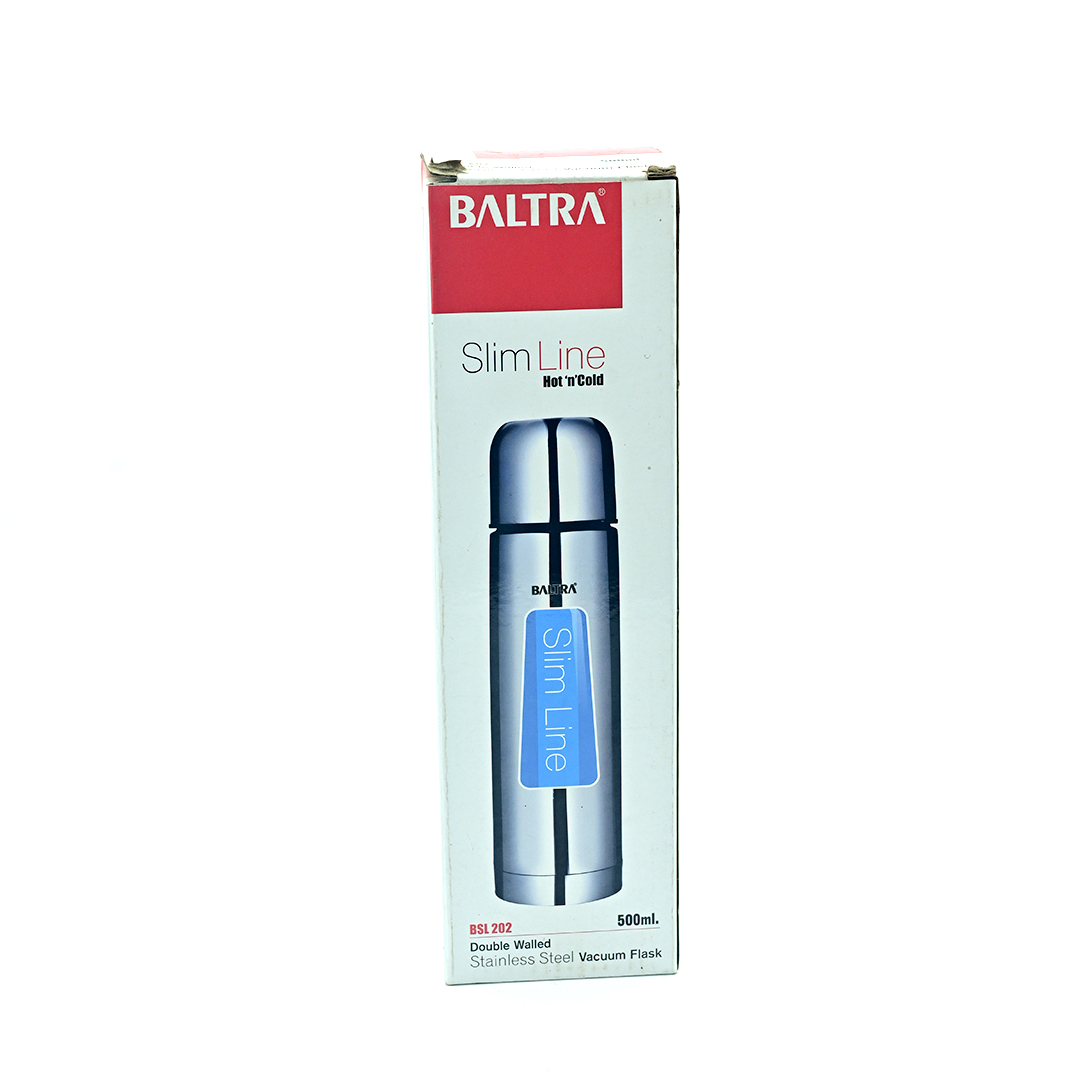 Baltra Bullet Slim Line Steel Flask, 500...
