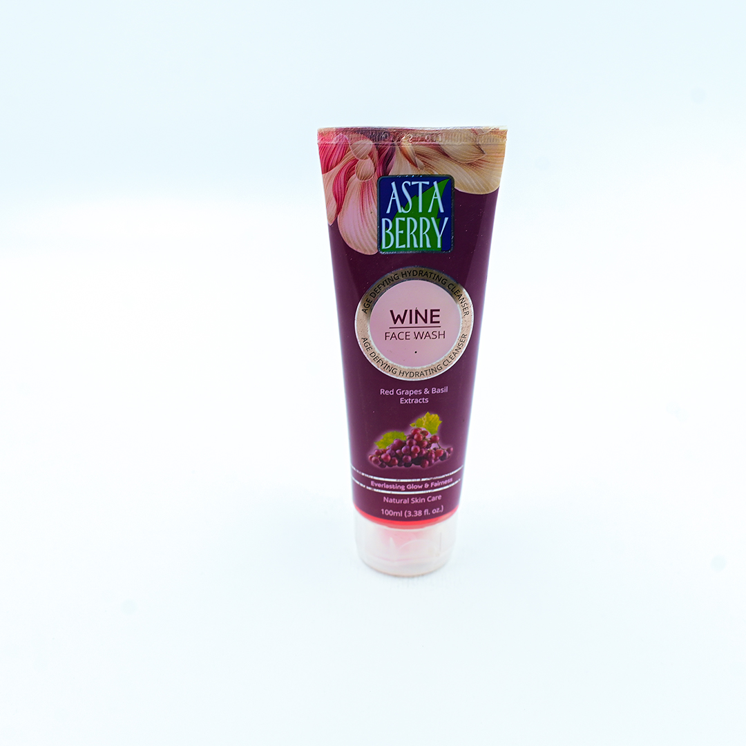 Asta Berry Wine Face Wash - 100ml | Revi...
