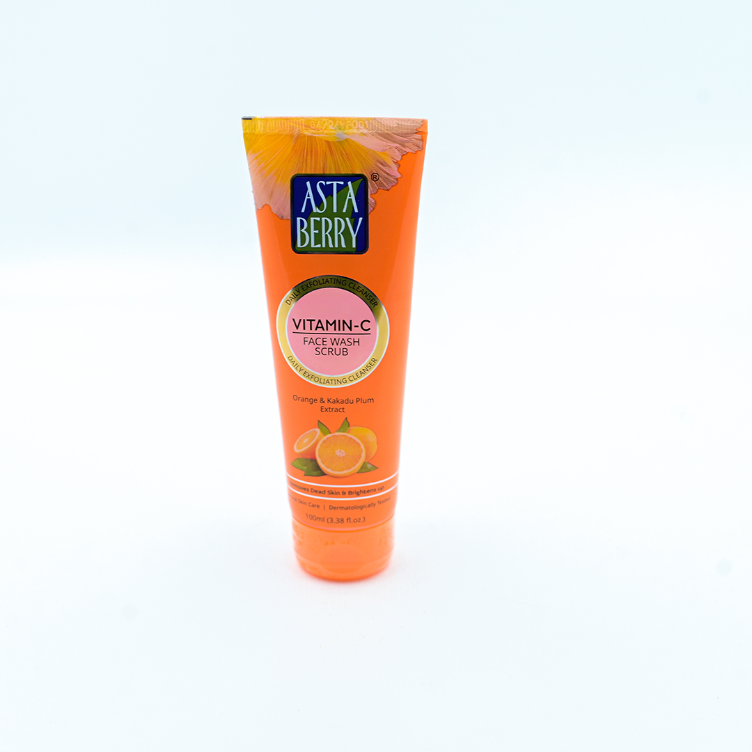 Asta Berry Vitamin C Face Wash Scrub - 1...
