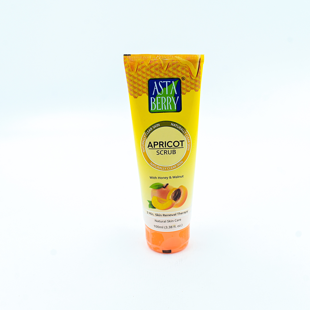 Astaberry Apricot Scrub - 100ml | Gentle...