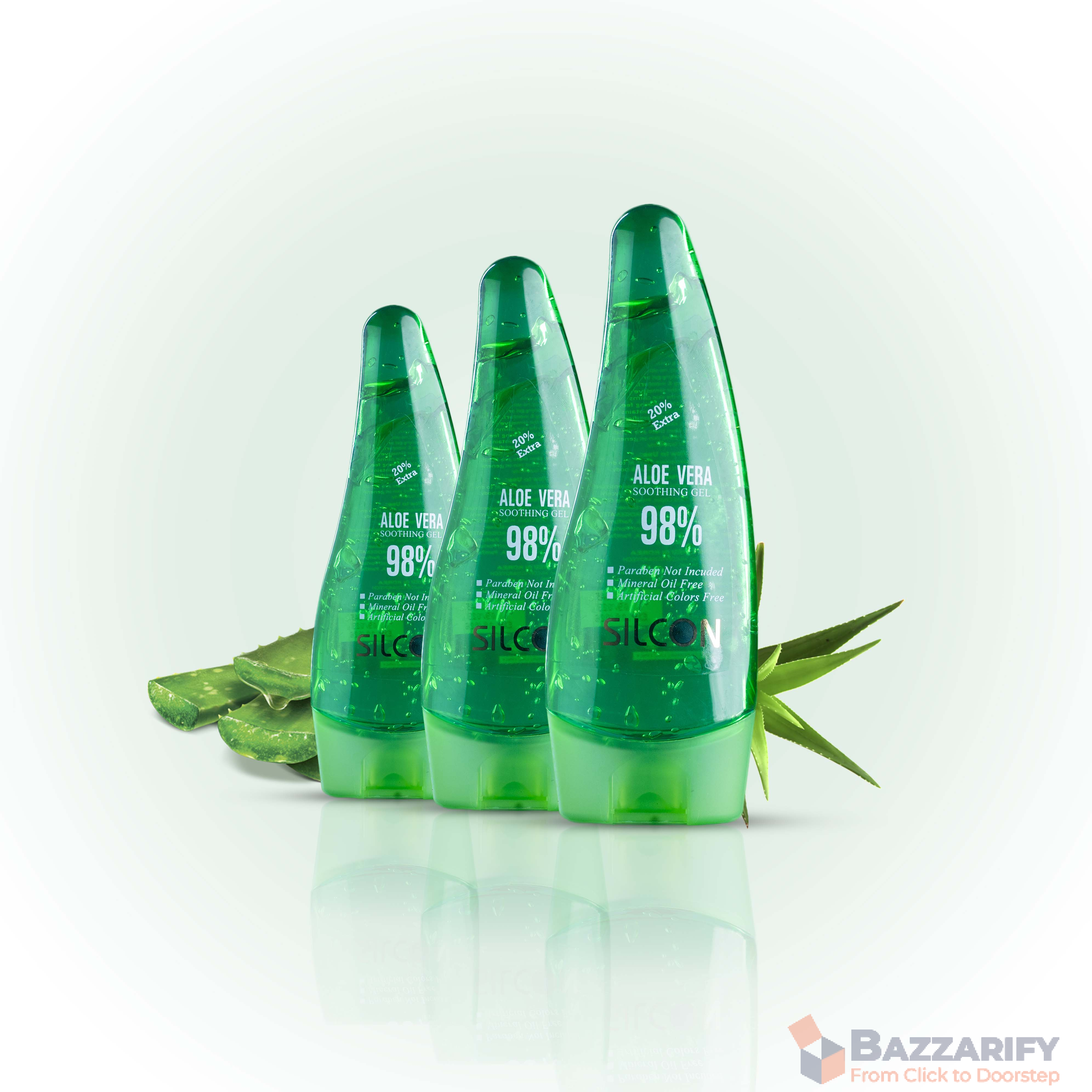 Aloe Vera Soothing Gel 98% - Paraben-Fre...