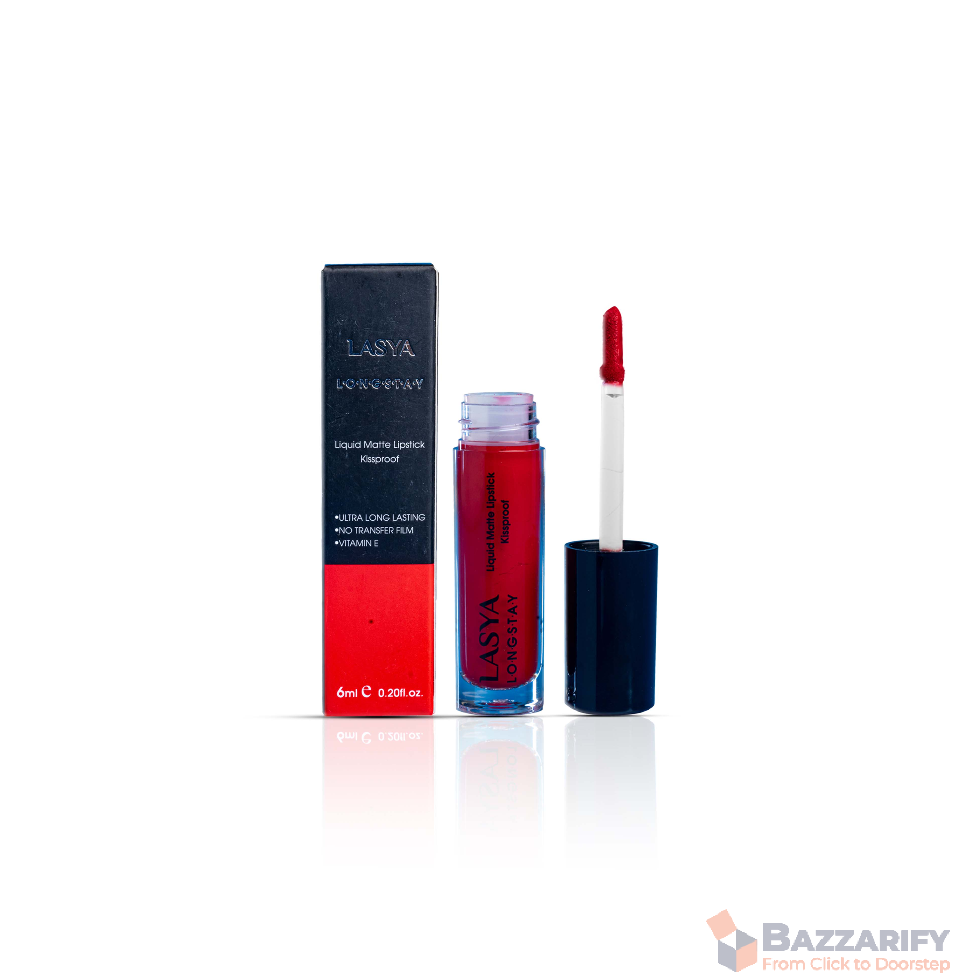Lasya Liquid Matte Lipstick - Kissproof,...